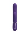 PRETTY LOVE - PERLITA VIBRATEUR G-SPOT 3 EN 1 MULTIFONCTION VIOLET