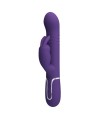 PRETTY LOVE - COALE VIBRATEUR RABBIT 4 EN 1 VIOLET