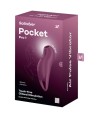 SATISFYER - POCKET PRO 1 STIMULATEUR DE CLITORIS GRENAT