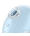 SATISFYER - CUTIE GHOST VIBRATEUR POSER BLEU CLAIR