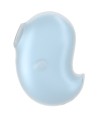 SATISFYER - CUTIE GHOST VIBRATEUR POSER BLEU CLAIR