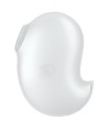 SATISFYER - CUTIE GHOST VIBRATEUR POSER BLANC