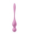 SATISFYER - BALLES VIBRANTES DE KEGEL LOVE BIRDS ROSE