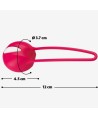 FUN FACTORY - SMARTBALL UNO PELVIC BALL BLANC / VIOLET PASTEL