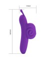 PRETTY LOVE - SNAIL PUISSANT STIMULATEUR DE DOIGTS VIOLET