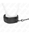 KINK - COLLIER DE BONDAGE EN NÉOPRÈNE MODÈLE 2 AVEC CEINTURE 78 CM RÉGLABLE 37,5 X 49,5 CM