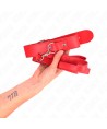 KINK - COLLIER AVEC CEINTURE 116 CM BRACELET ROJO AJUSTABLE 32-50 CM X 8 CM