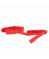 KINK - COLLIER AVEC CEINTURE 116 CM BRACELET ROJO AJUSTABLE 32-50 CM X 8 CM