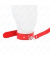 KINK - COLLIER AVEC CEINTURE 116 CM BRACELET ROJO AJUSTABLE 32-50 CM X 8 CM