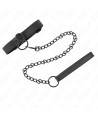 KINK - COLLIER AVEC LAISSE FONCÉE 65 CM AJUSTABLE 37-54 CM X 3 CM