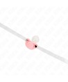 KINK - GAG EN FORME DE SUCETTE ROSE 5,5 x 4 CM AJUSTABLE 43-60 CM