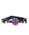 KINK - BALLE RESPIRANTE 4 CM BAG AVEC DOUBLE RIVET VIOLET 62,5 x 2,5 CM AJUSTABLE 42-58 CM