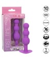 CALEXOTICS - FIRST TIME PLUG ANAL SONDE TRIPLE BILLES 10 VIBRATIONS VIOLET