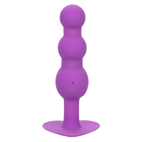 CALEXOTICS - FIRST TIME PLUG ANAL SONDE TRIPLE BILLES 10 VIBRATIONS VIOLET