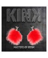 KINK - PINCE À METON PLUME ROUGE 7 CM