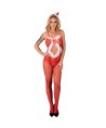 LIVCO CORSETTI FASHION - MAGALI LC 17178 BODYSTOCKING FOURRURE NOËL TAILLE UNIQUE