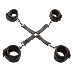 CALEXOTICS - NOCTURNAL CONNECTEUR TIE HOG CUERO AJUSTABLE NOIR