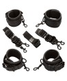 CALEXOTICS - NOCTURNAL CEINTURE DE LIT RÉGLABLE EN CUIR NOIR