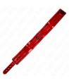 KINK - COLLIER AJUSTABLE ROUGE VIN 37,5-49,5 CM X 5 CM