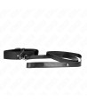 KINK - COLLIER AVEC CEINTURE 116 CM BRACELET NOIR AJUSTABLE 32-50 CM X 8 CM