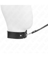 KINK - COLLIER AVEC CEINTURE 116 CM BRACELET NOIR AJUSTABLE 32-50 CM X 8 CM