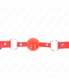 KINK - BÂILLON TPE BALLE 4 CM AVEC ROJO LOCK 60 x 2 CM