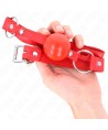 KINK - BÂILLON TPE BALLE 4 CM AVEC ROJO LOCK 60 x 2 CM