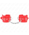 KINK - 3 APPAREILS-POIGNETS AJUSTABLES ROUGE 17,5-25 CM X 6 CM