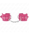 KINK - 3 APPAREILS-POIGNETS AJUSTABLES ROSE 17,5-25 CM X 6 CM