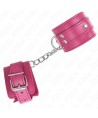 KINK - 3 APPAREILS-POIGNETS AJUSTABLES ROSE 17,5-25 CM X 6 CM