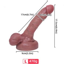 ARMONY - GODE RÉALISTE EN SILICONE LIQUIDE 17 CM