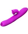 ARMONY - VIBRATEUR MULTIFONCTION ANGELIA DOUBLE LANGUE EFFET CHALEUR VIOLET