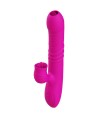 ARMONY - VIBRATEUR MULTIFONCTION DOUBLE LANGUE FANNY EFFET CHALEUR FUCHSIA