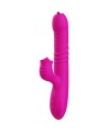 ARMONY - VIBRATEUR MULTIFONCTION DOUBLE LANGUE FANNY EFFET CHALEUR FUCHSIA