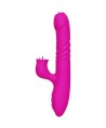 ARMONY - VIBRATEUR MULTIFONCTION DOUBLE LANGUE FANNY EFFET CHALEUR FUCHSIA