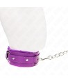 KINK - COLLIER AVEC LAISSE 65 CM AVEC RESTRICTIONS VIOLET 36-42 CM X 5,5 CM