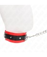 KINK - COLLIER MODÈLE BASIC AVEC LAISSE 65 CM MODÈLE 3 ROUGE 53 X 5 CM