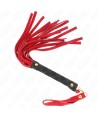 KINK - MINI FOUET DAIM ROUGE 30 CM