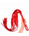 KINK - FOUET ROUGE MANCHE COURT LONG QUEUE 70 CM