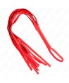 KINK - FOUET ROUGE MANCHE COURT LONG QUEUE 70 CM