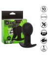 CALEXOTICS - ROCK BOTTOM PLUG ANAL 10 VIBRATIONS SILICONE NOIR