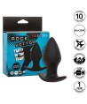 CALEXOTICS - ROCK BOTTOM PLUG ANAL PARFAIT 10 VIBRATIONS SILICONE NOIR