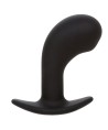 CALEXOTICS - ROCK BOTTOM PLUG ANAL COURBE 10 VIBRATIONS SILICONE NOIR