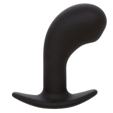 CALEXOTICS - ROCK BOTTOM PLUG ANAL COURBE 10 VIBRATIONS SILICONE NOIR