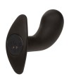 CALEXOTICS - ROCK BOTTOM PLUG ANAL COURBE 10 VIBRATIONS SILICONE NOIR