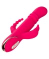 CALEXOTICS - JACK FANTASY TRIPLE VIBRATEUR CHAUFFANT LAPIN ROSE