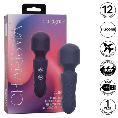 CALEXOTICS - CHARISMA CHARM MASSEUR 12 FONCTIONS VIOLET