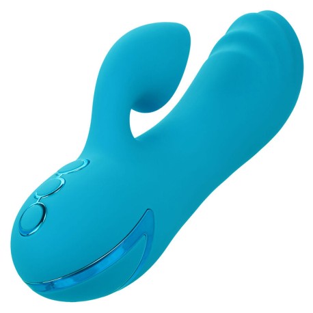 CALEXOTICS - SUNSET BEACH SEDUCER VIBRATEUR STIMULATEUR 10 FONCTIONS BLEU