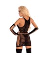 LIVCO CORSETTI FASHION - MARLAMINA XG030 CHEMISA + GANTS NOIR S/L