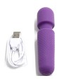 ARMONY - YOUR MAGIC MASSEUR VIBRATEUR RECHARGEABLE 10 VIBRATIONS BAGUETTE DOTS VIOLET